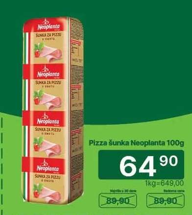 PIZZA ŠUNKA Neoplanta 100g