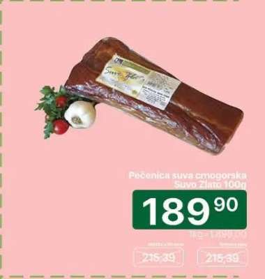 Pečenica suva crnogorska