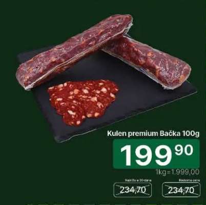 Kulen premium Bačka 100g