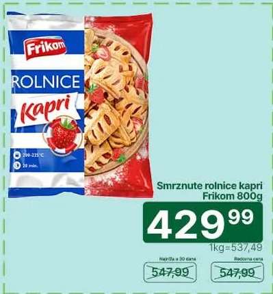Smrznute rolnice Kapri Frikom, 800g