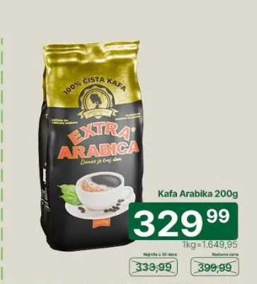 Kafa Arabika 200g
