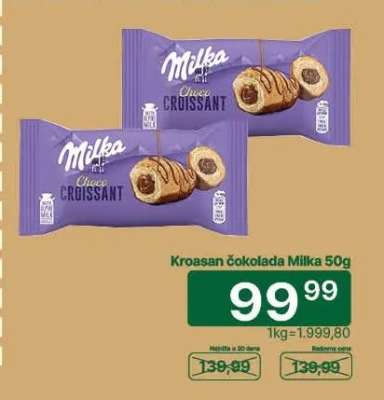 Kroasan čokolada Milka 50g