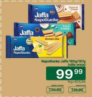 Napolitanke Jaffa 160g/187g