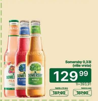 Somersby 0,33l (više vrsta)