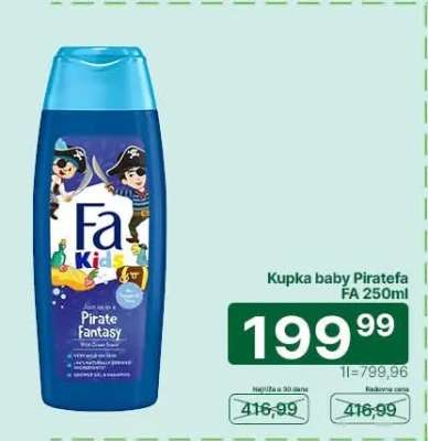 Kupka baby Piratefa FA 250ml