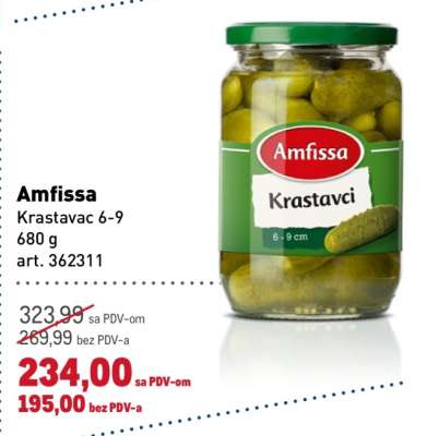 Amfissa Krastavac 6-9