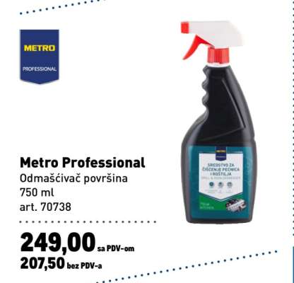 Metro Professional Odmašćivač površina