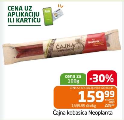 Čajna kobasica Neoplanta