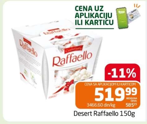 Desert Raffaello 150g