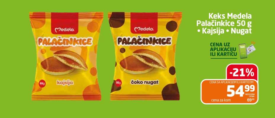 Keks Medela Palačinkice 50 g