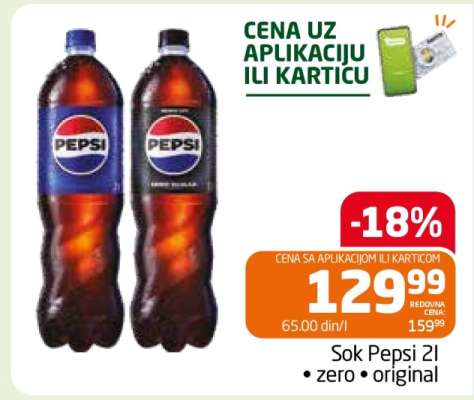 Sok Pepsi 2l