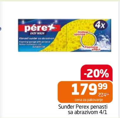 Sunđer Perex penasti sa abrazivom 4/1