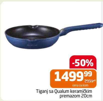 Tiganj sa Qualum keramičkim premazom 20cm