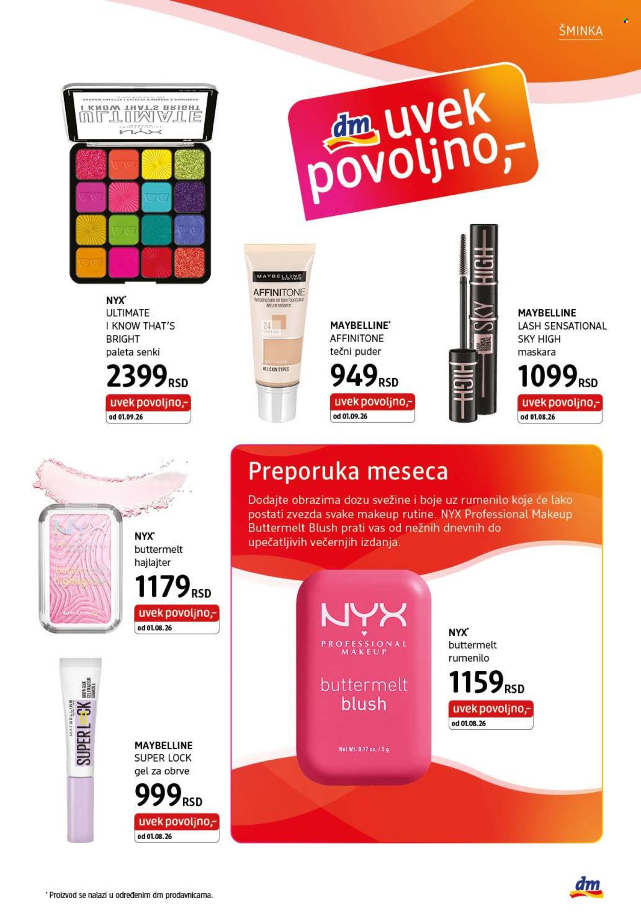 dm drogerie katalog  - 01.10.2026 - 31.10.2026. Stranica 5