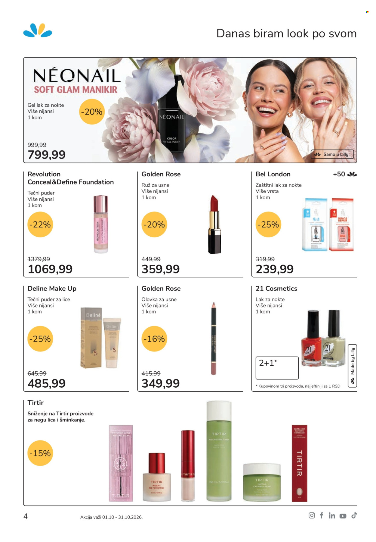 Lilly Drogerie katalog  - 01.10.2026 - 31.10.2026. Stranica 4