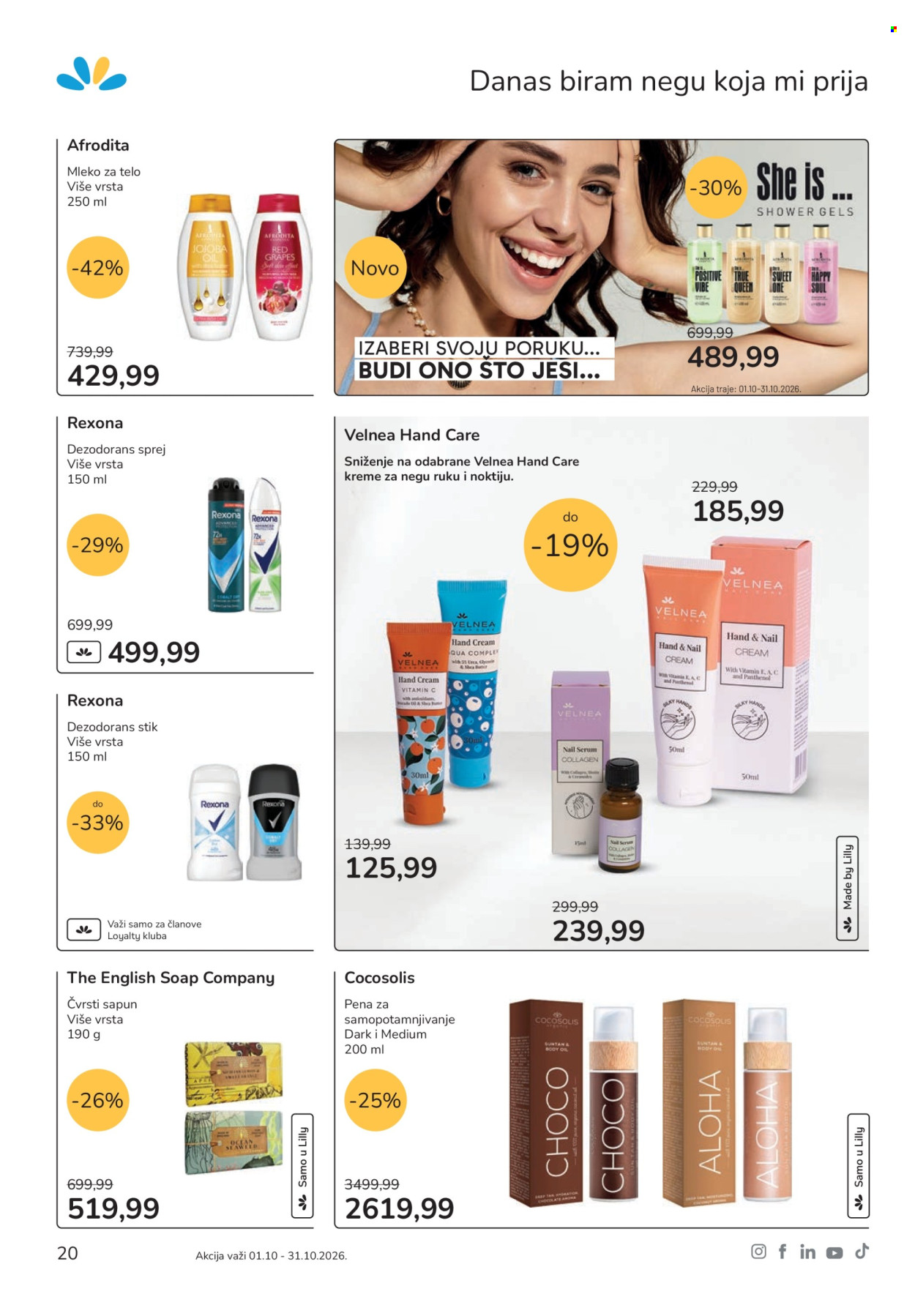 Lilly Drogerie katalog  - 01.10.2026 - 31.10.2026. Stranica 20