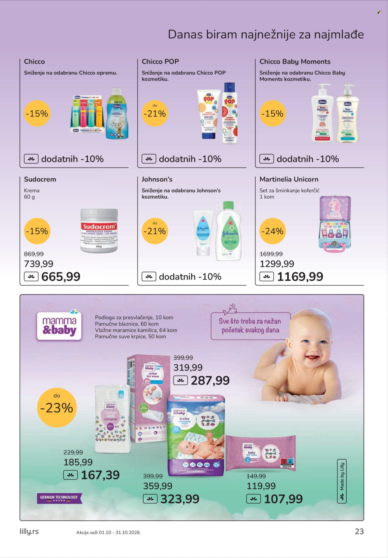 Lilly Drogerie katalog  - 01.10.2026 - 31.10.2026. Stranica 23