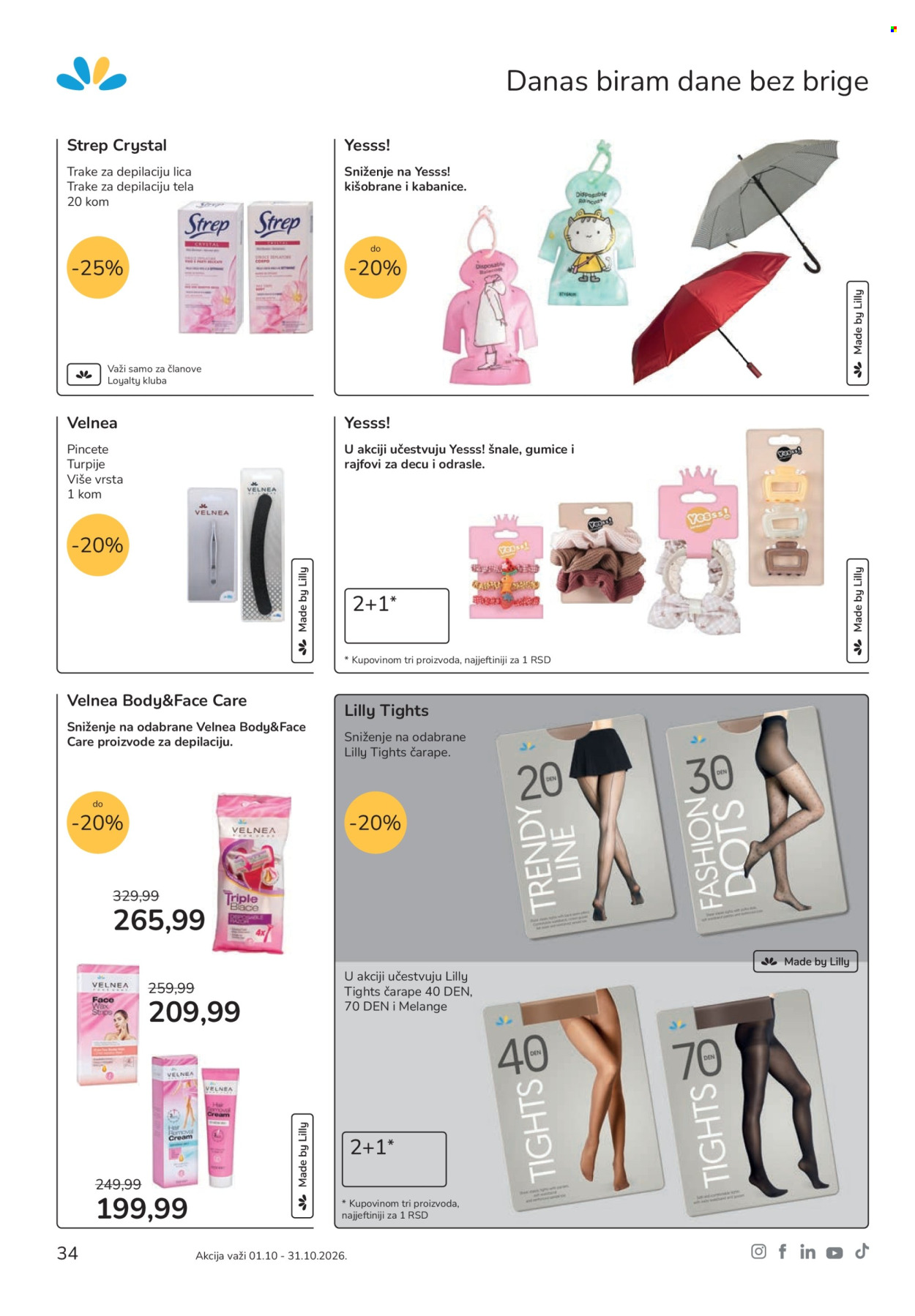 Lilly Drogerie katalog  - 01.10.2026 - 31.10.2026. Stranica 34