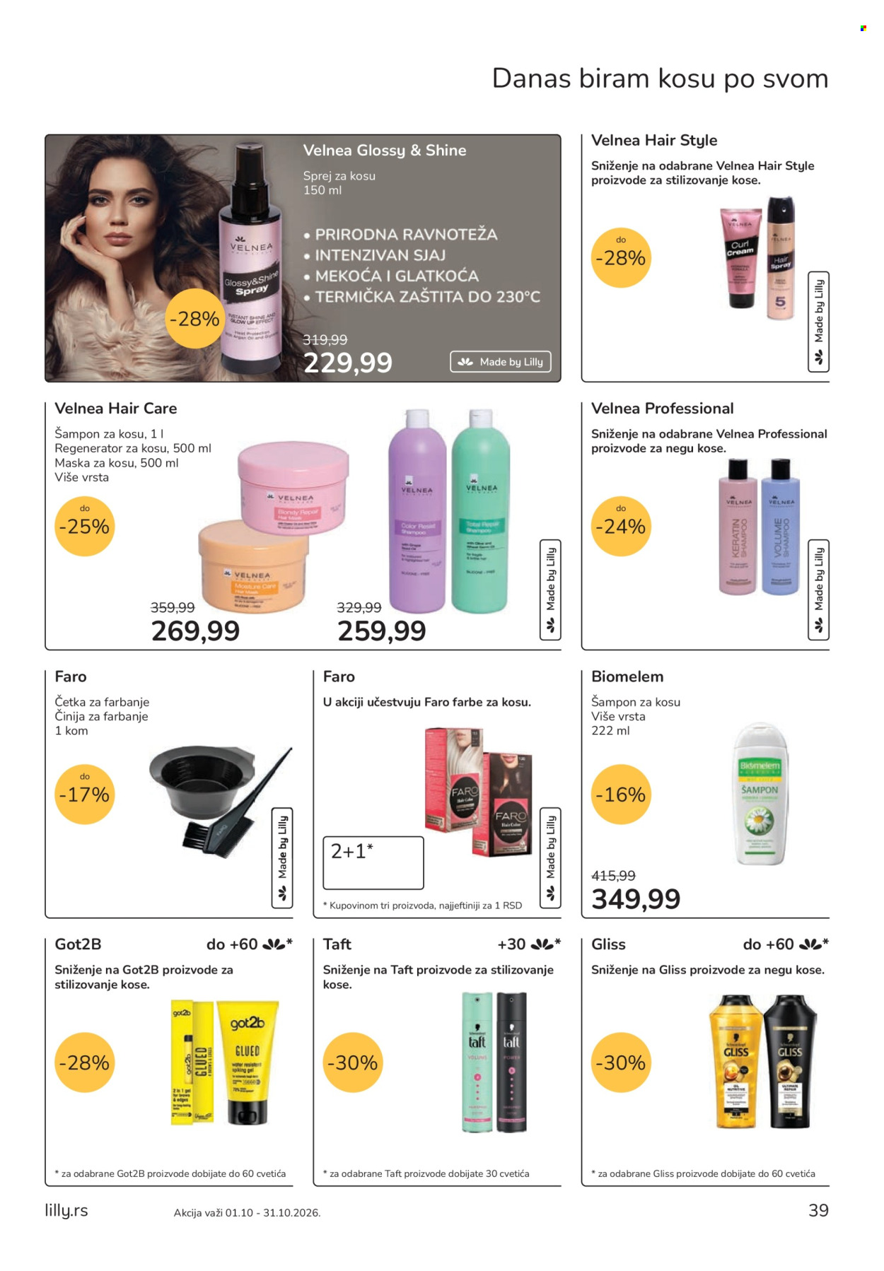 Lilly Drogerie katalog  - 01.10.2026 - 31.10.2026. Stranica 39