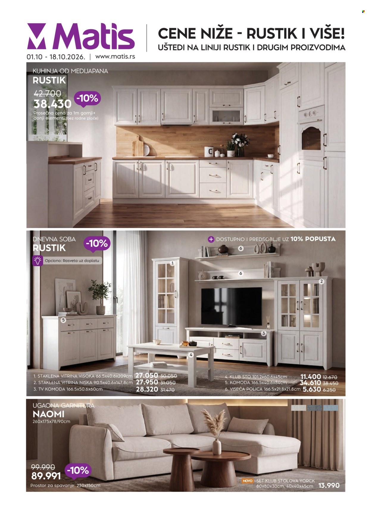 Matis katalog  - 01.10.2026 - 18.10.2026. Stranica 1