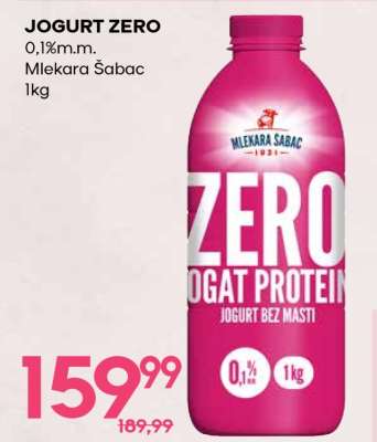 JOGURT ZERO