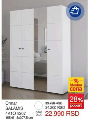 Ormar SALAMIS 4K1O h207