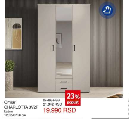 Ormar CHARLOTTA 3V2F