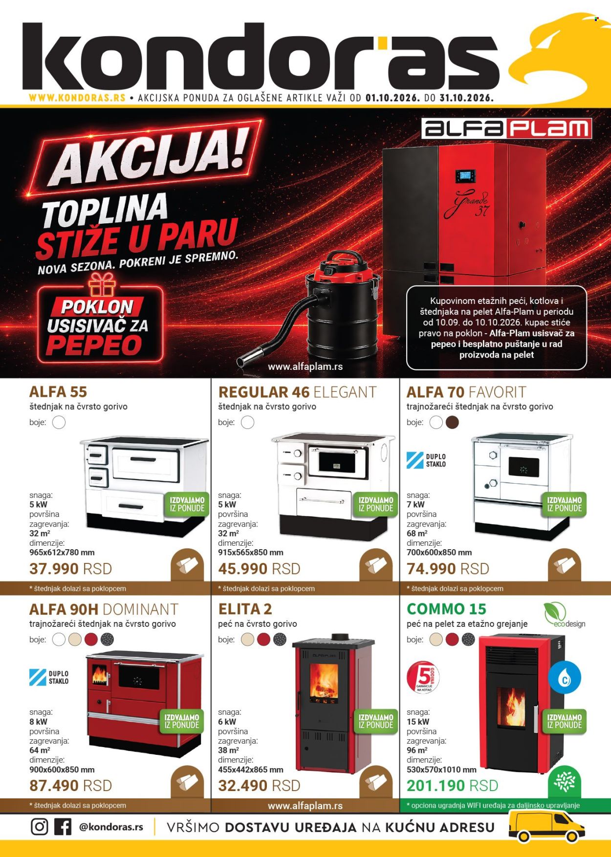 Kondor As katalog  - 01.10.2026 - 31.10.2026. Stranica 1