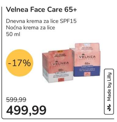 Velnea Face Care 65+