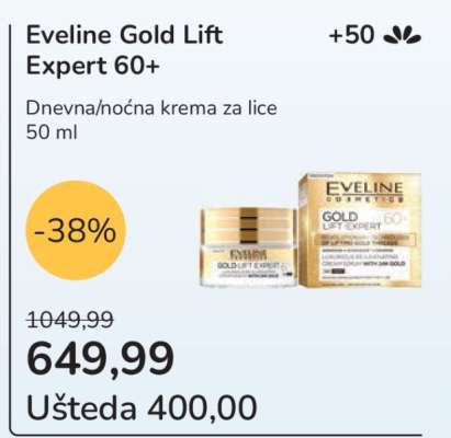 Eveline Gold Lift Expert 60+