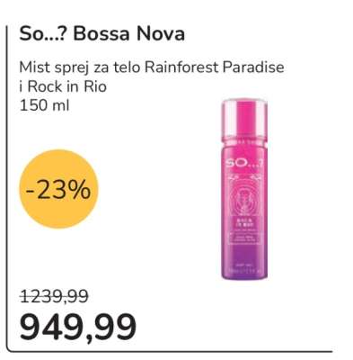 So...? Bossa Nova