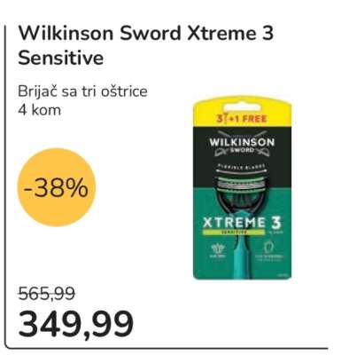 Wilkinson Sword Xtreme 3 Sensitive