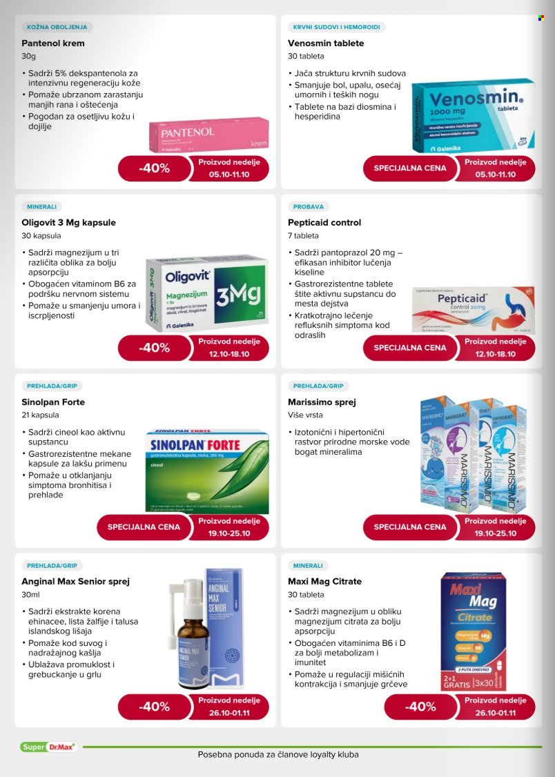 Dr.Max katalog  - 01.10.2026 - 31.10.2026. Stranica 2