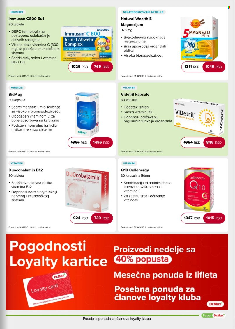 Dr.Max katalog  - 01.10.2026 - 31.10.2026. Stranica 9