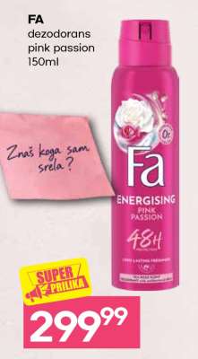 FA dezodorans pink passion 150ml