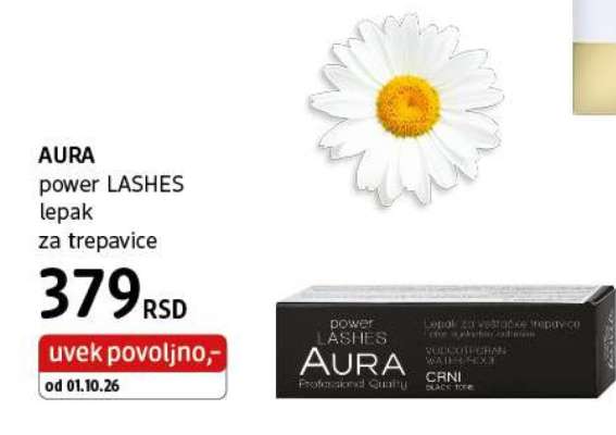 AURA power LASHES lepak za trepavice