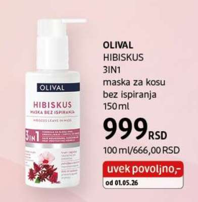 OLIVAL HIBISKUS 3IN1