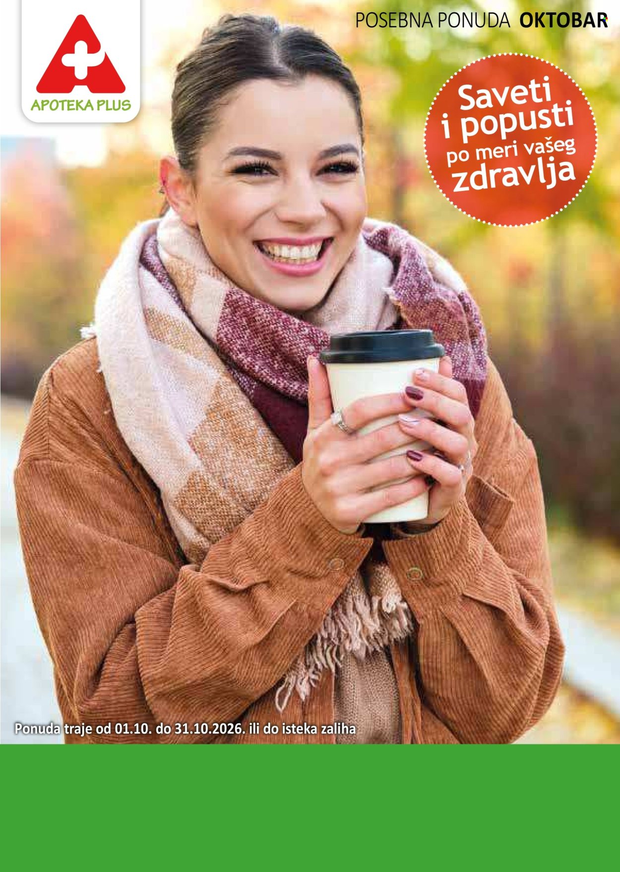 Apoteka Plus katalog  - 01.10.2026 - 31.10.2026. Stranica 1