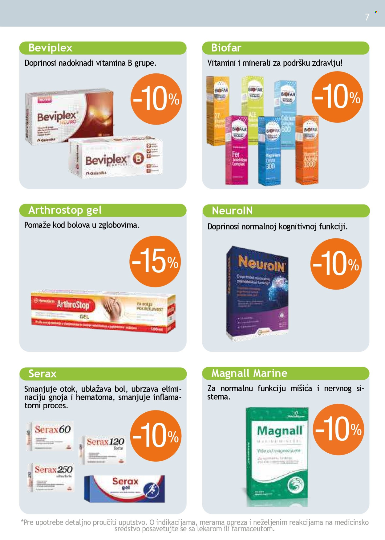 Apoteka Plus katalog  - 01.10.2026 - 31.10.2026. Stranica 7