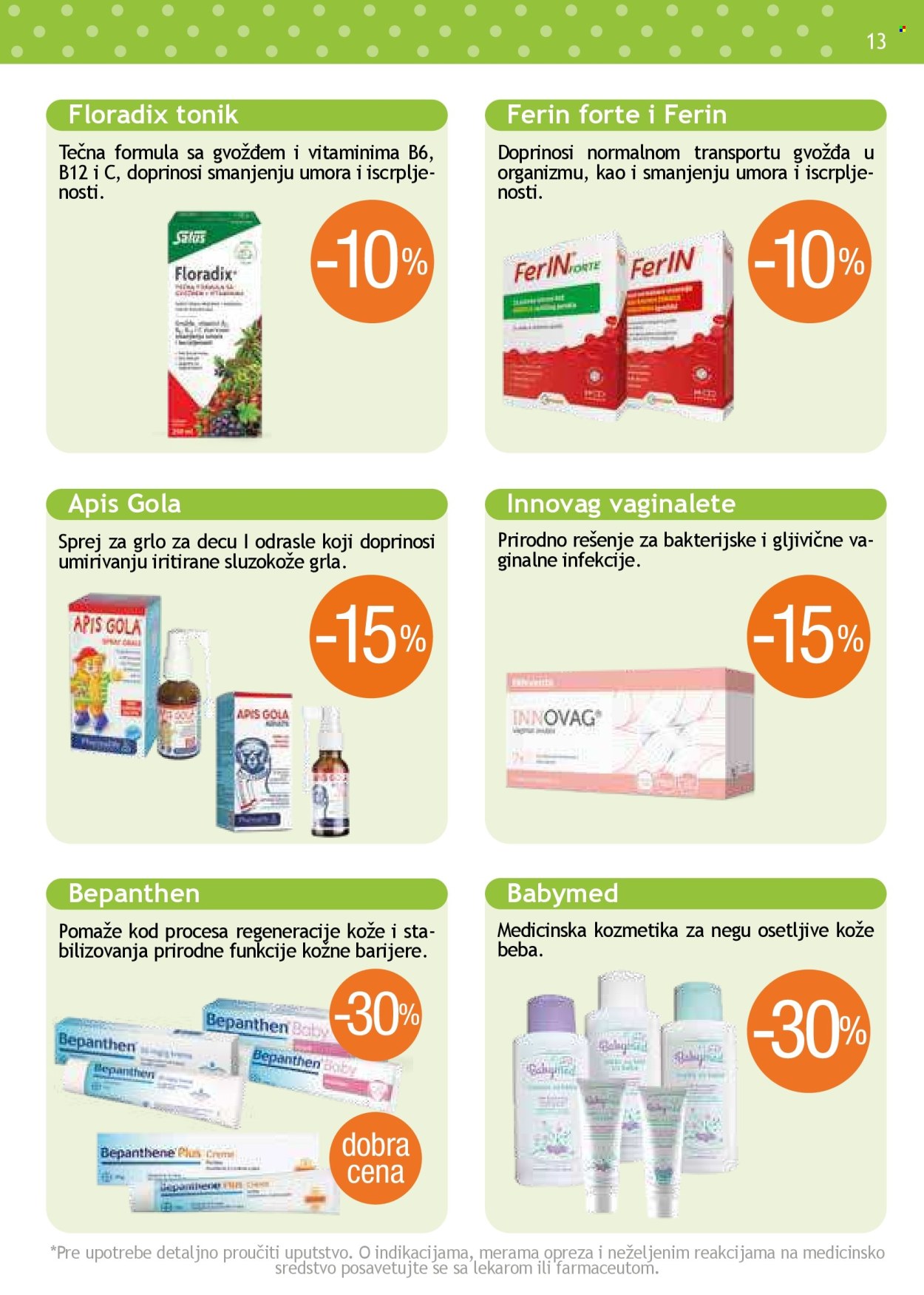 Apoteka Plus katalog  - 01.10.2026 - 31.10.2026. Stranica 13