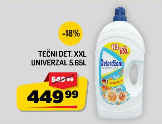 TEČNI DET. XXL UNIVERZAL 5.65L