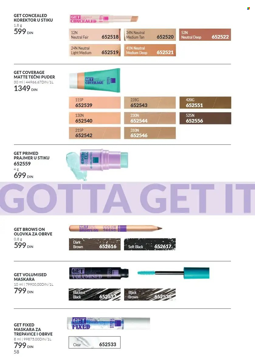 Avon katalog  - 01.10.2026 - 31.10.2026. Stranica 58