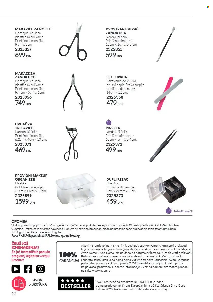 Avon katalog  - 01.10.2026 - 31.10.2026. Stranica 62
