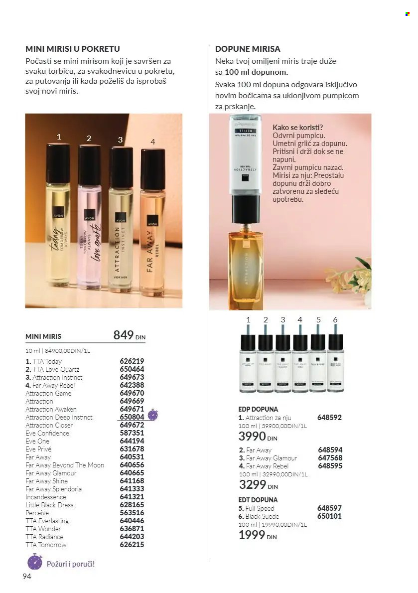 Avon katalog  - 01.10.2026 - 31.10.2026. Stranica 94