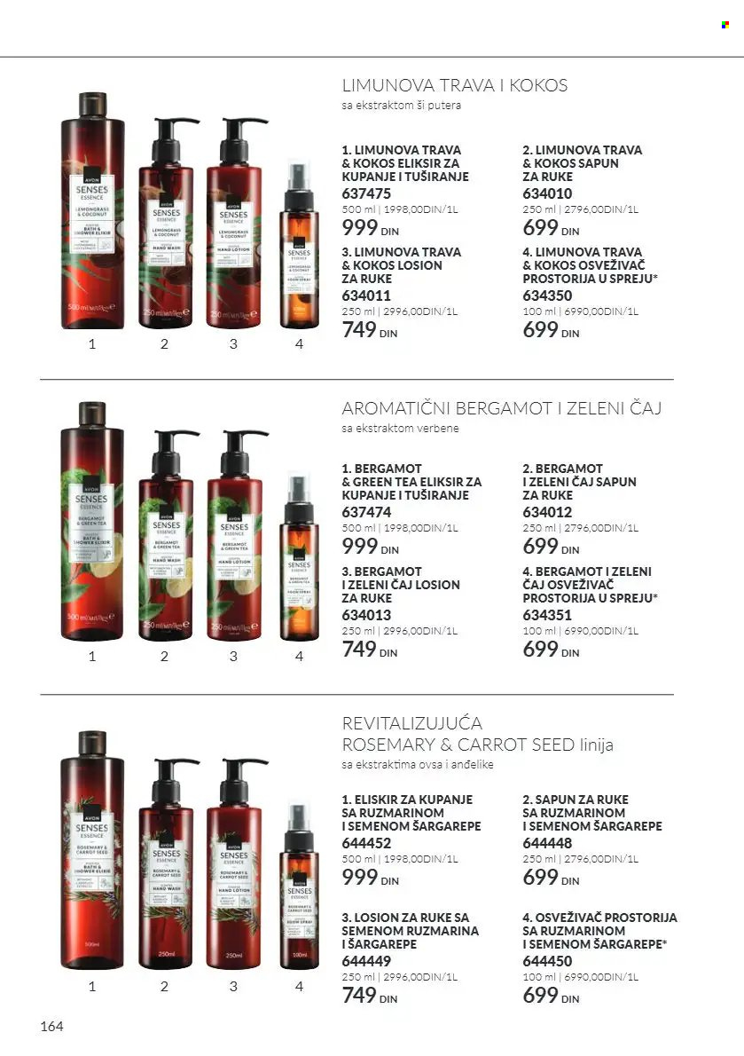 Avon katalog  - 01.10.2026 - 31.10.2026. Stranica 164