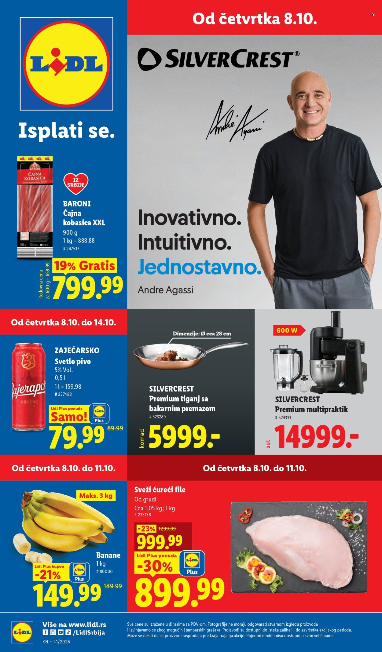 Lidl katalog  - 08.10.2026 - 14.10.2026. Stranica 1