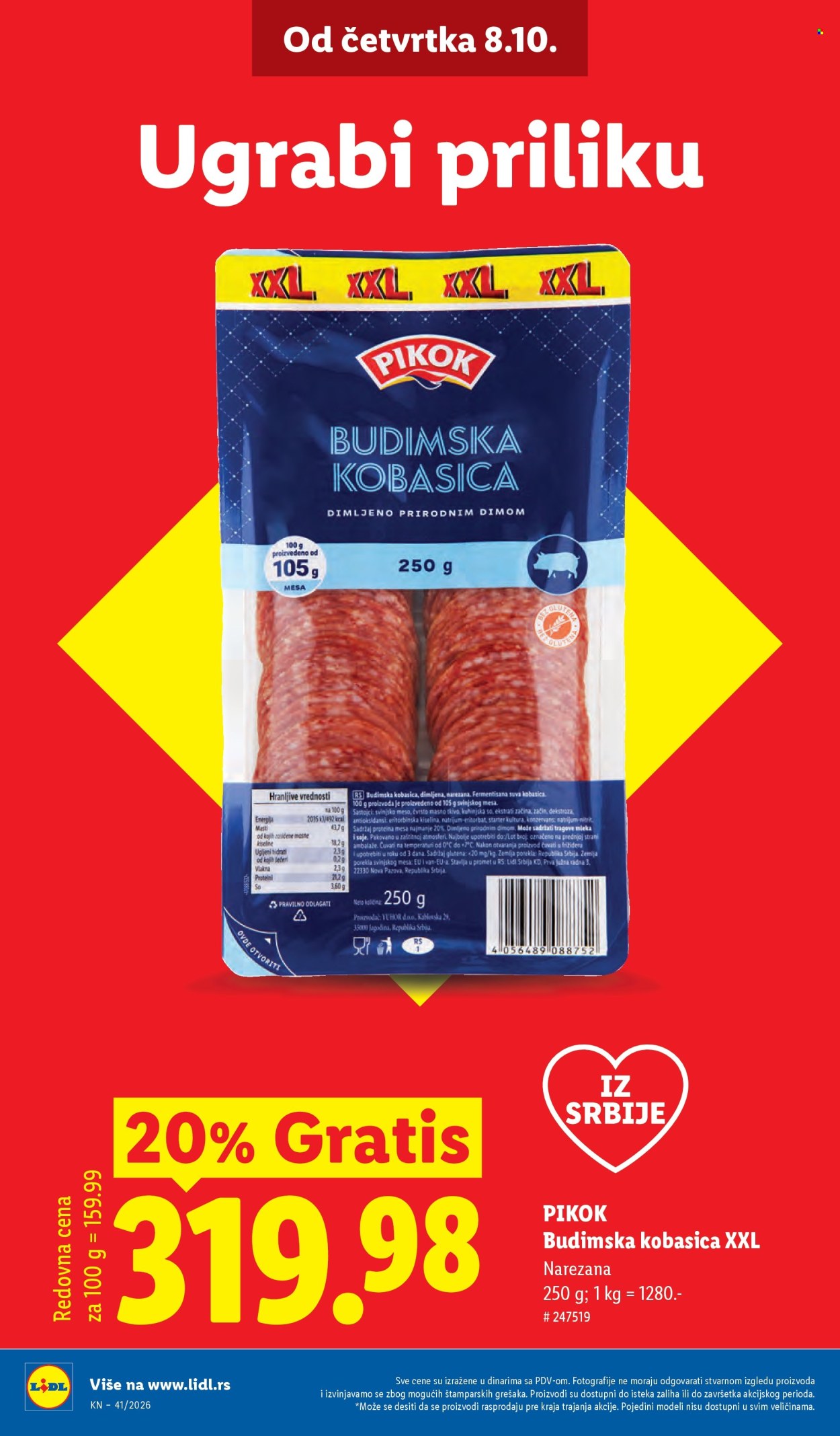 Lidl katalog  - 08.10.2026 - 14.10.2026. Stranica 4