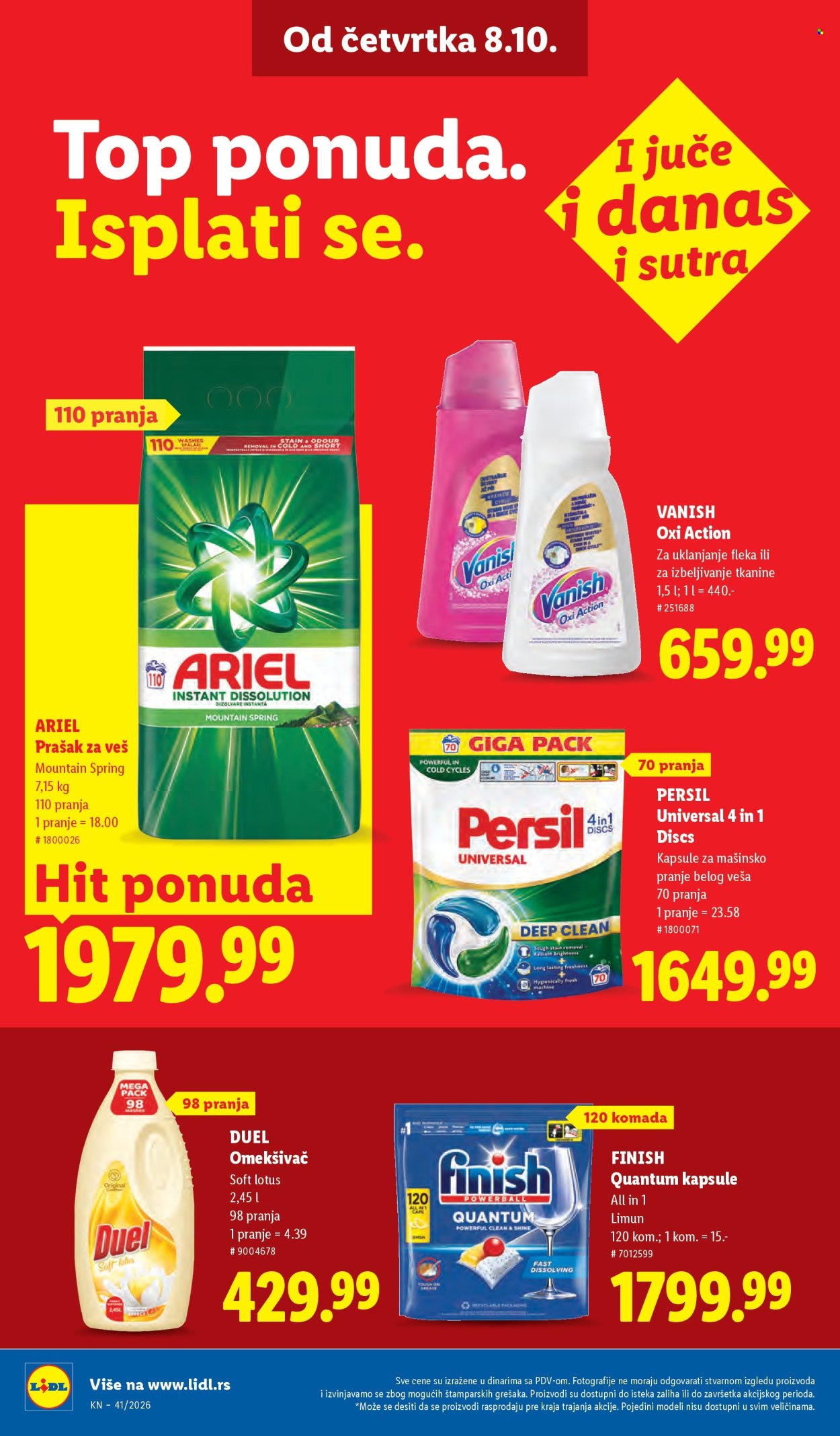Lidl katalog  - 08.10.2026 - 14.10.2026. Stranica 38