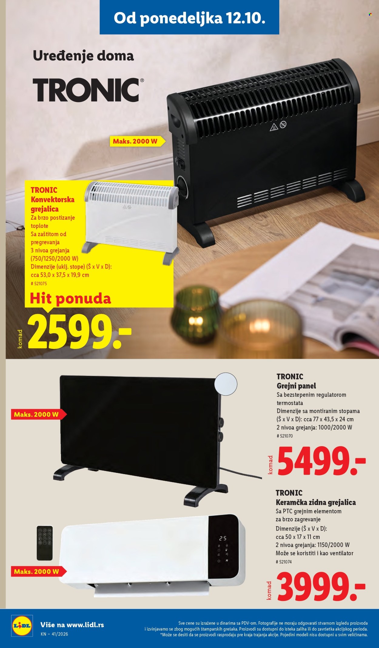 Lidl katalog  - 08.10.2026 - 14.10.2026. Stranica 96