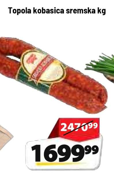 Topola kobasica sremska kg